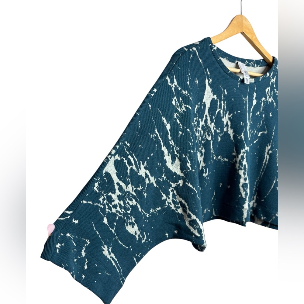 Wynne Layers Dolman Sleeve Abstract Top XL - Picture 5 of 7